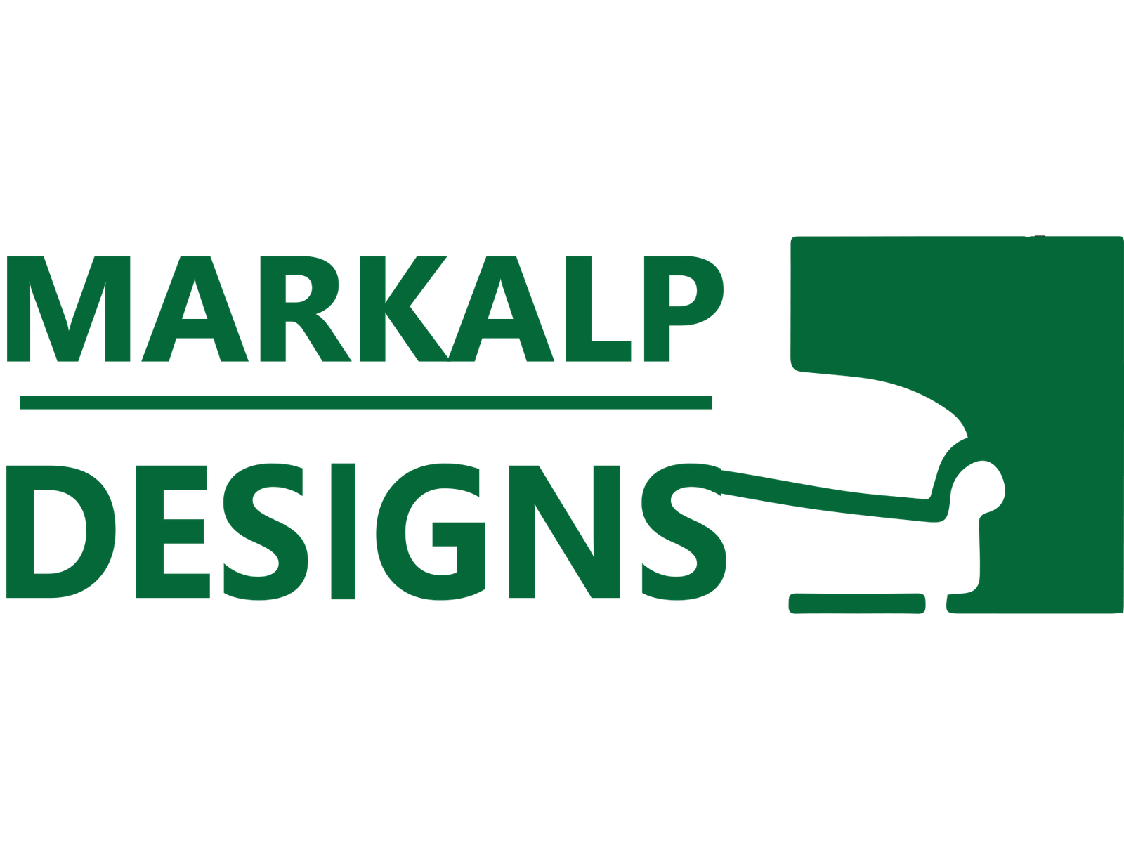 md logo Markalp Designs